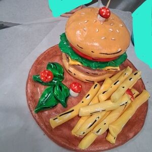 Burger and Fries Party Purse